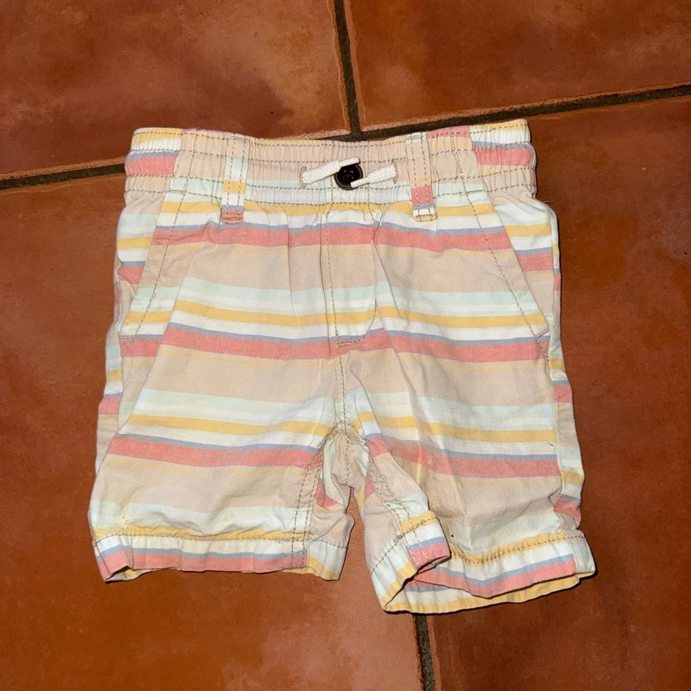 OshKosh B'gosh Multicolor Striped‎ Kids Shorts